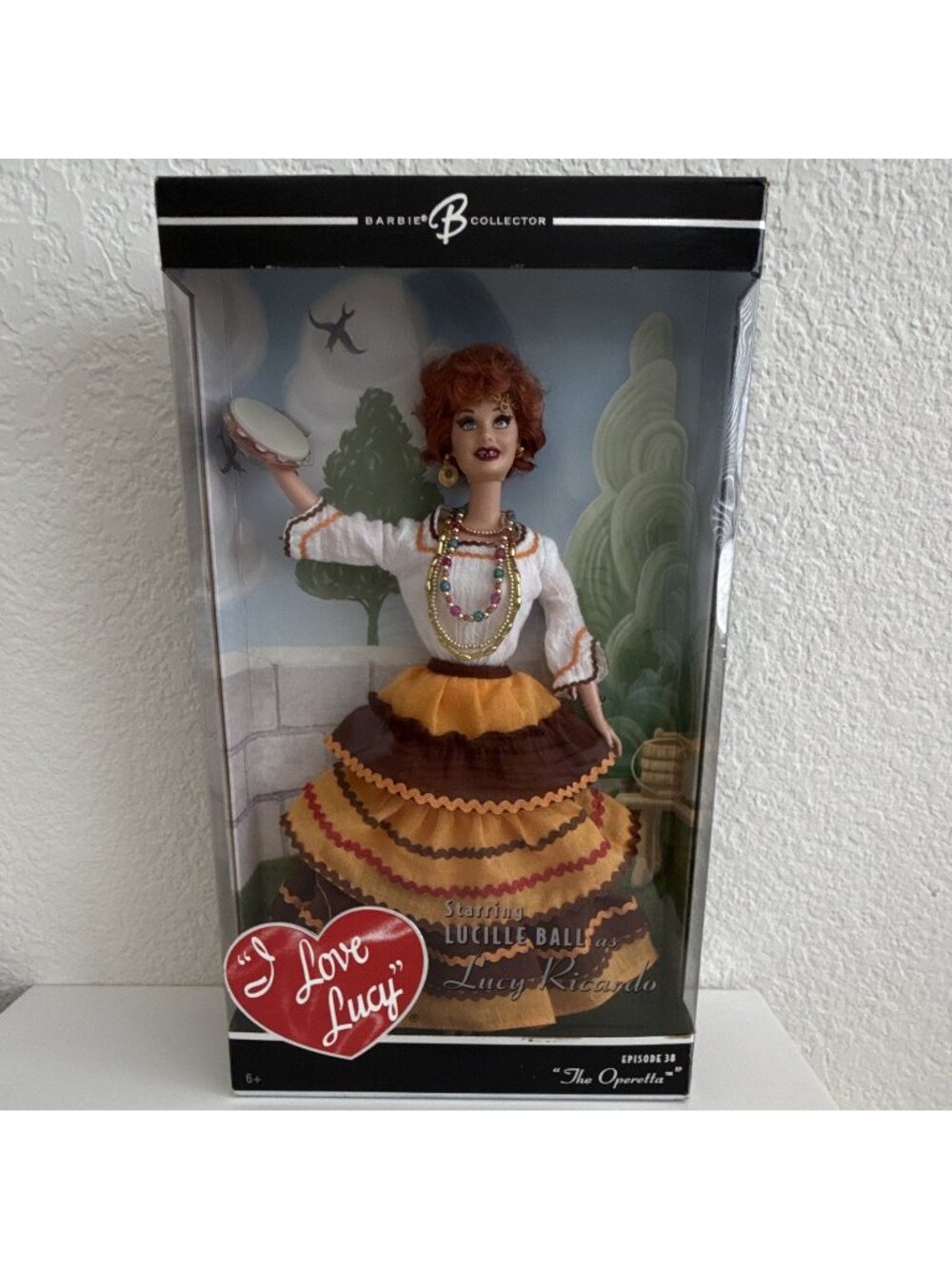 Mattel Barbie Collector I Love Lucy Lucy Ricardo Episode 38 Operetta Doll 12in